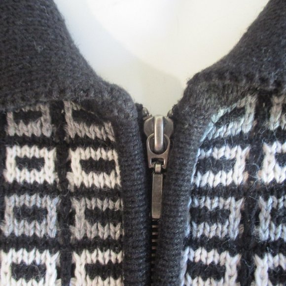💖Full Zip pattern Cardigan - Picture 2 of 4